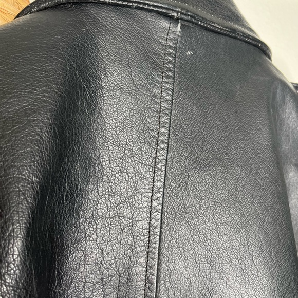 Frontier Leathers Leather biker jacket - Picture 4 of 10